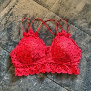 Abercrombie & Fitch Scarlet Lace Bralette